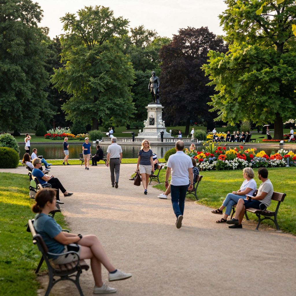 Łazienki Park Warsaw