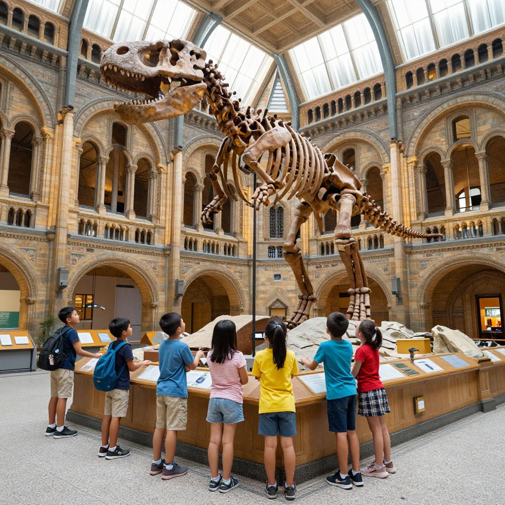 Dinosaur Exhibits at the Smithsonian National Museum of Natural History