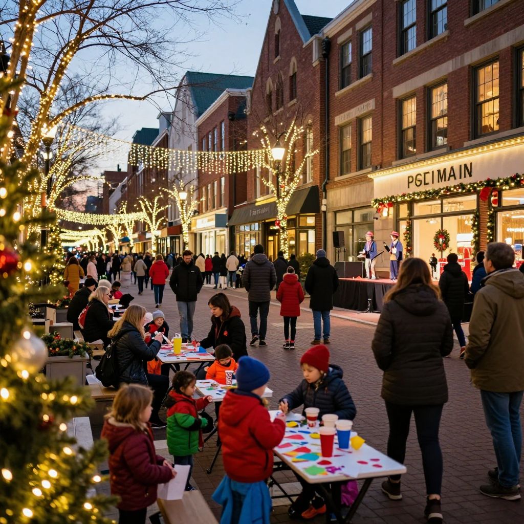 Christmas Greetings on Main