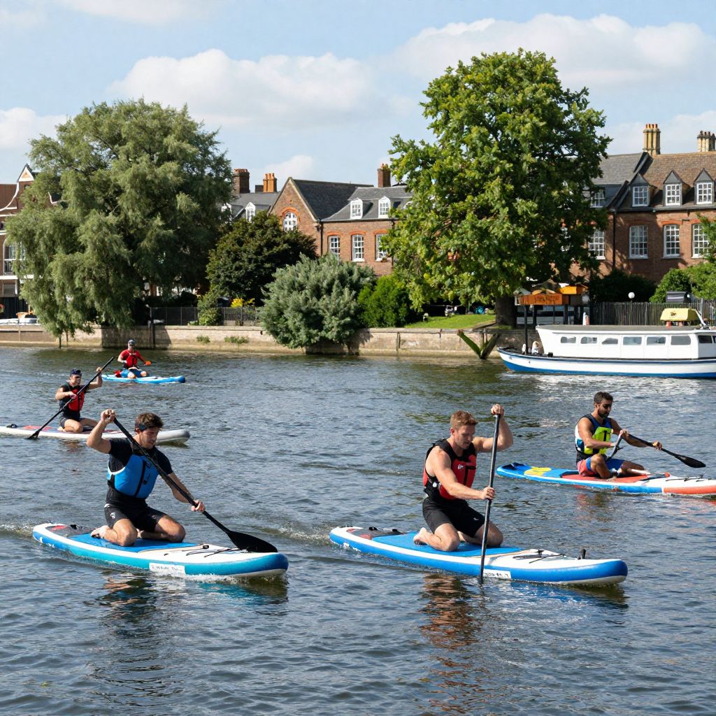 Water Activities on the River Thames